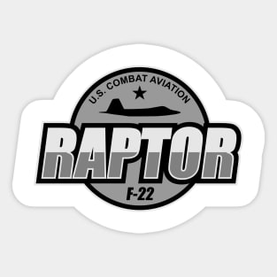 F-22 Raptor Sticker